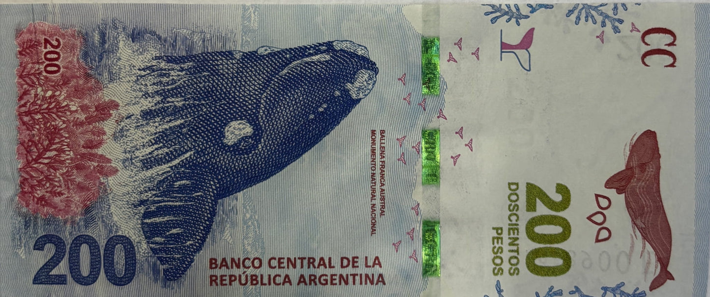 200 Pesos - Argentyna