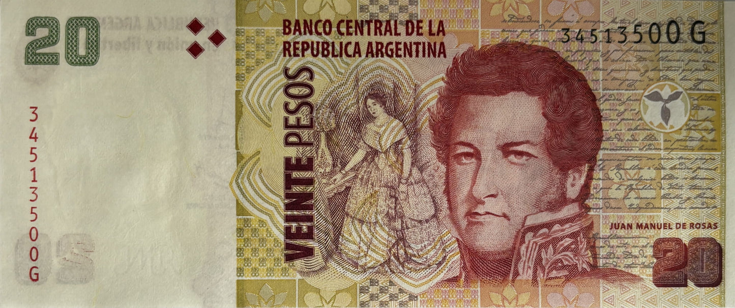 20 Pesos - Argentyna - 2003 rok