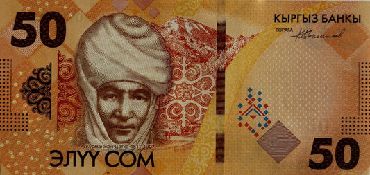 50 Som - Kirgistan - 2023 rok